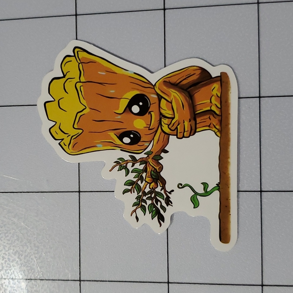 Superhero Sticker
